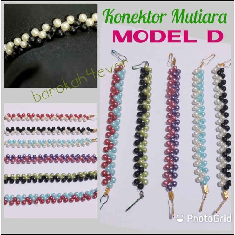 Konektor Masker MUTIARA KOMBINASI (Free plastik/PC)