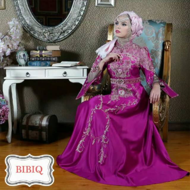 Bibiq gamis satin