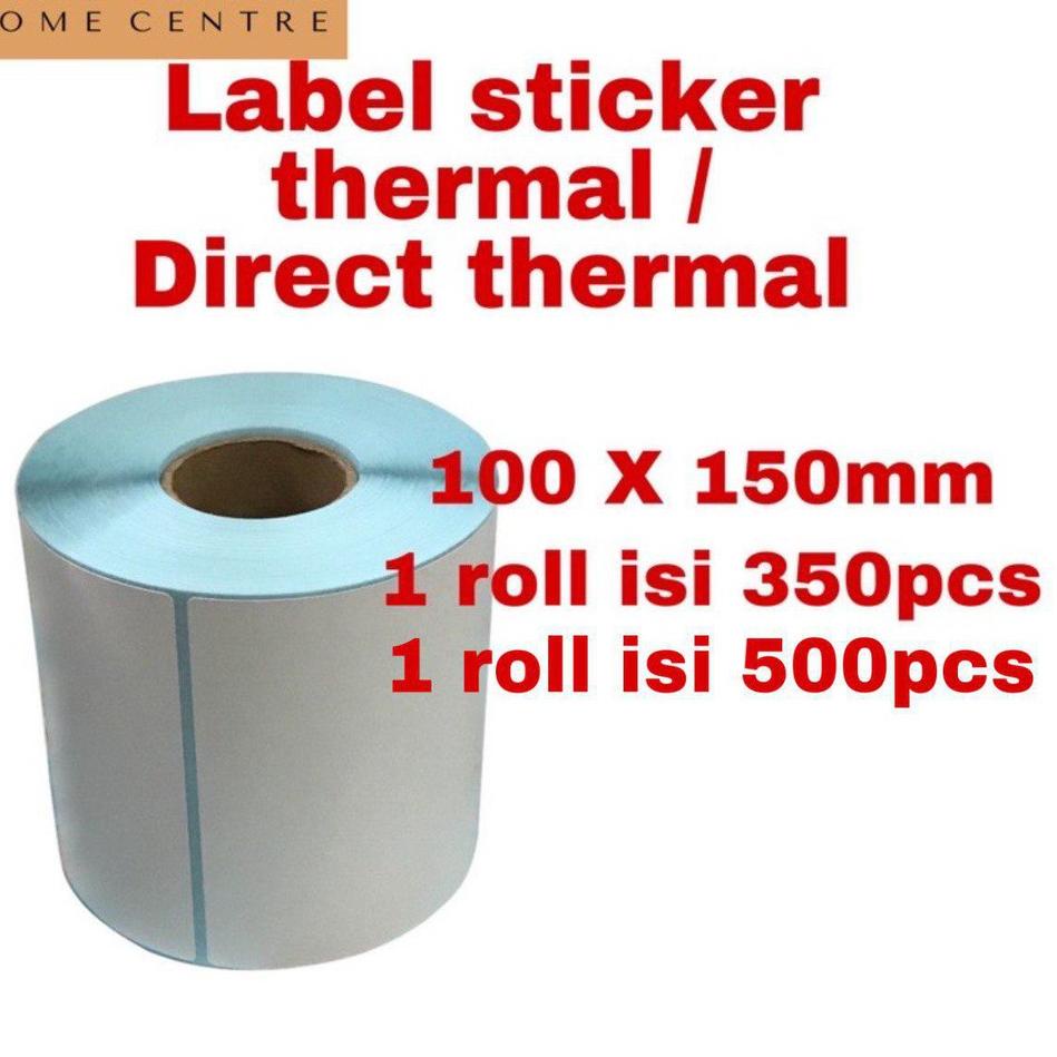 

Serba Unik Label sticker direct thermal 100 X 150mm