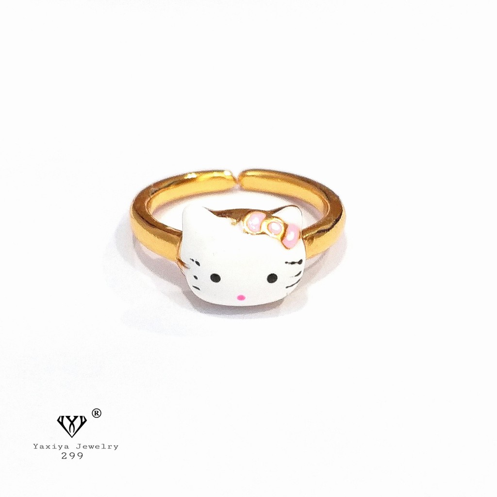 

Cincin Anak Hello Kitty Perhiasan Lapis Emas 299