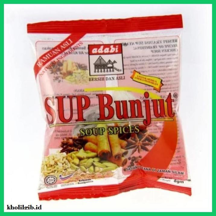 

gnidderdsaus- bumbu sup bunjut adabi -asliiiiii.