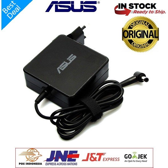 Adaptor Laptop Asus 19V - 3.42A Original Model Kotak Plug In 5.5-2.5mm 65W