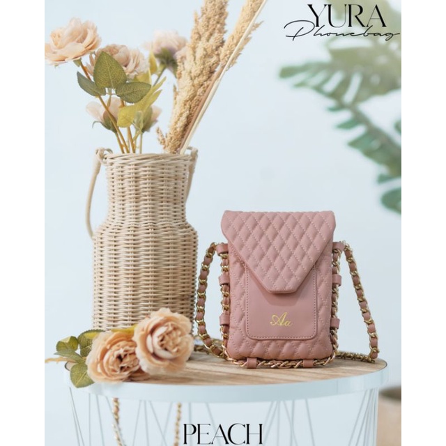 Tas Premium Yura Phone Bag by Aden|Tas Selempang Wanita|Tas Hand Phone|Tas Simpel|Tas Tangan|Tas Can