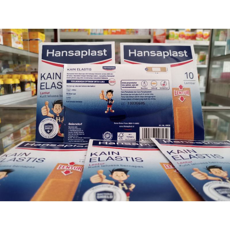 Hansaplast Kain Elastis | Amplop | Isi 10 Lembar - ED 03/2025