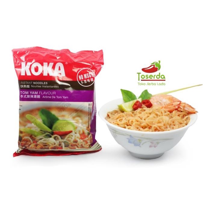 

] Paket 3pcs Mie Instan Koka Rasa Tom Yam Singapore