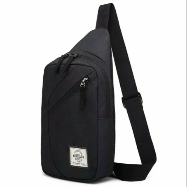 Tas Selempang Navy Club (Waterproof)