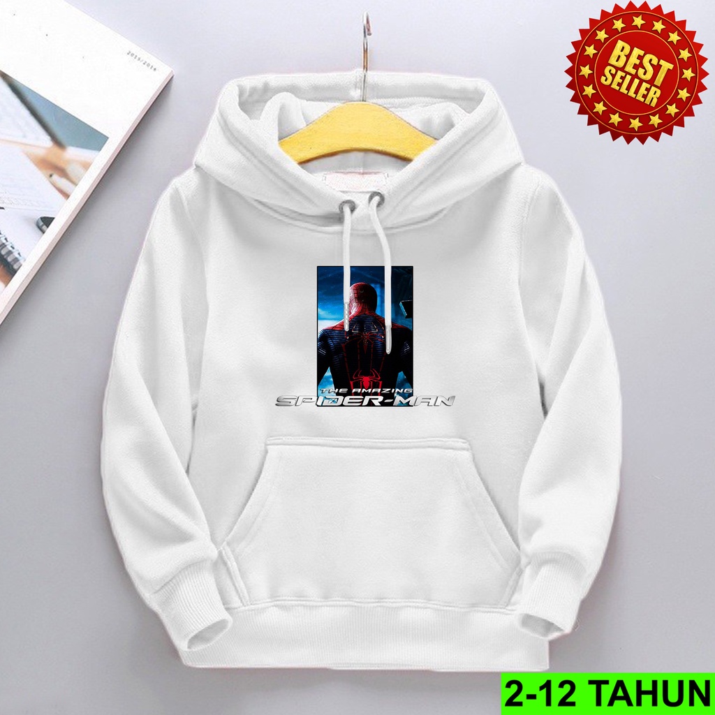 SWEATER hoodie anak usia 2 3 4 5 6 7 8 9 10 11 12 tahun jakey switer anak laki laki perempuan