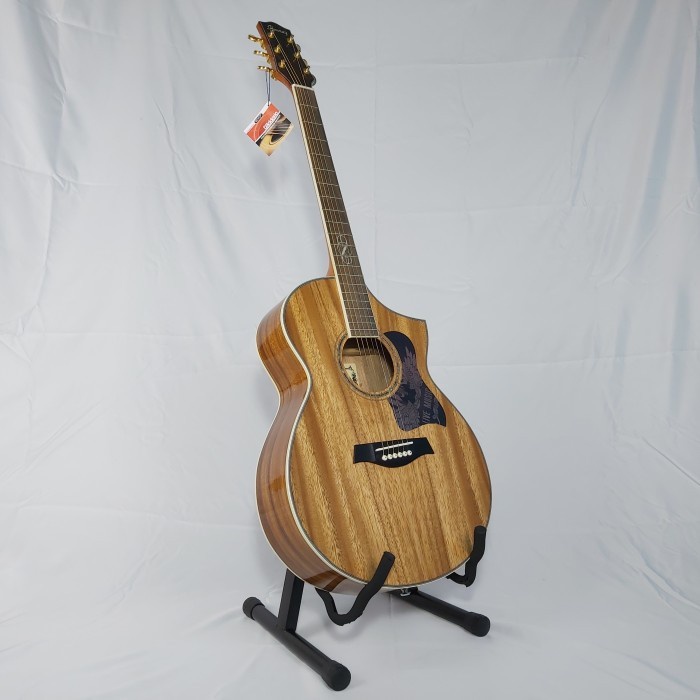 Jual GITAR AKUSTIK IBANEZ EW50 ALL TREMBESI INLAY ACRYLIC HIGH CUSTOM