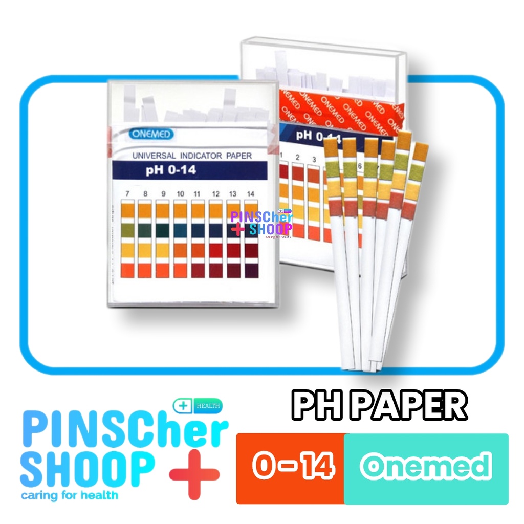 PH Indicator Paper 0 - 14 Universal PH Test Onemed