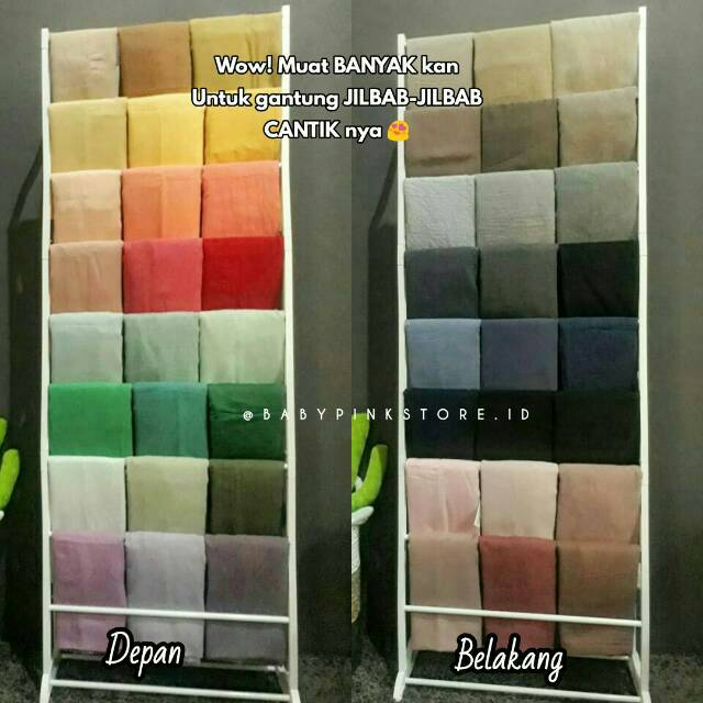  Rak  Hijab Kerudung  Gantungan Jilbab  Kerudung  Rak  