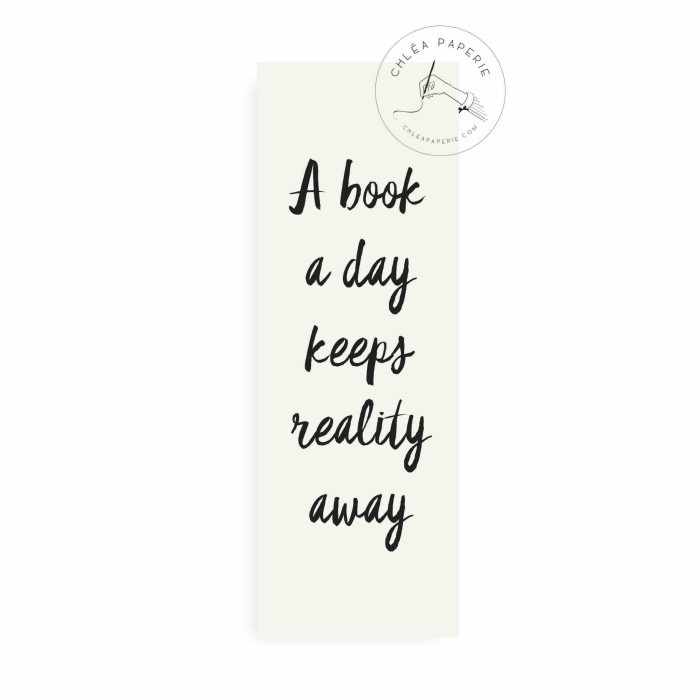 

Lucu Bookmark / A Book A Day / Pembatas Buku Terlaris