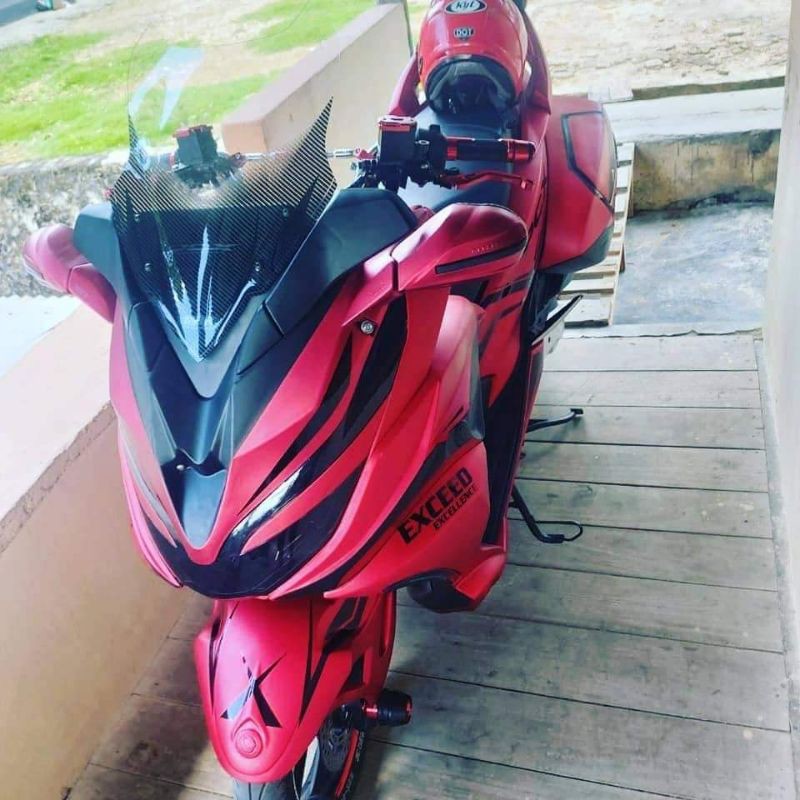 Modifikasi pcx goldwings