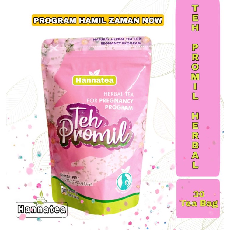 Hannatea Teh Promil -  Teh Herbal untuk Program Hamil