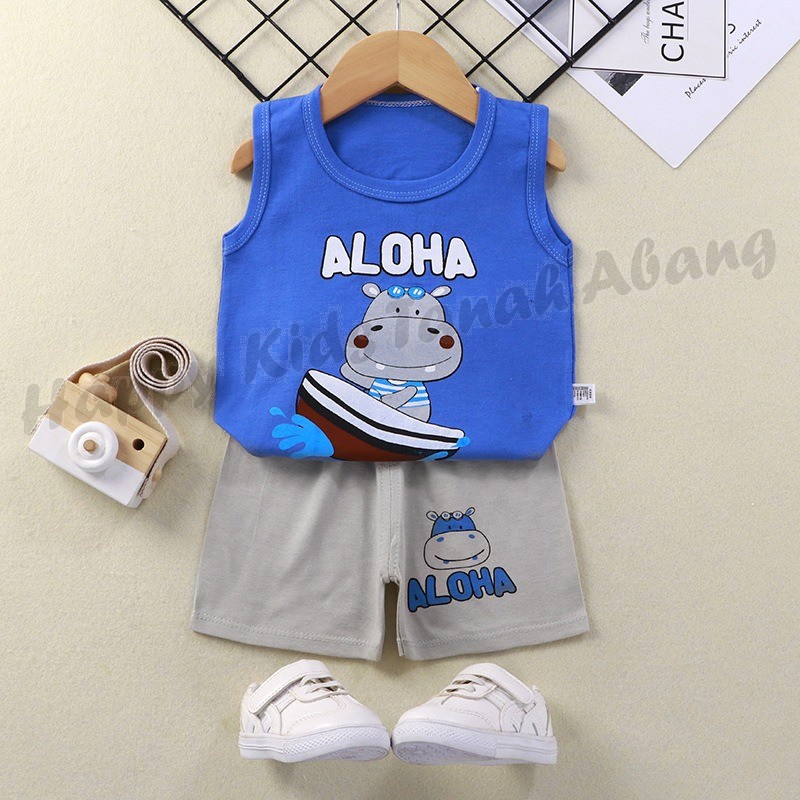 SETELAN SINGLET ANAK LAKI LAKI IMPORT BAHAN KATUN / SET PAKAIAN ANAK IMPORT / SETELAN ANAK LAKI LAKI / STELAN ANAK LAKI LAKI / PAKAIAN ANAK LAKI LAKI / BAJU ANAK LAKI LAKI / SETELAN BAYI LAKI LAKI / BAJU BAYI LAKI LAKI / PAKAIAN BAYI LAKI LAKI