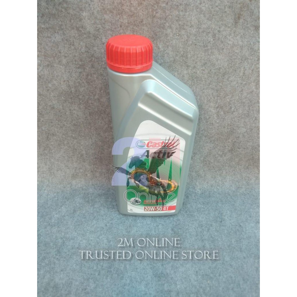 Mdr OLI MESIN 4T CASTROL ACTIV ACTIBOND 20W-50 1L