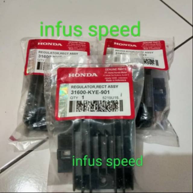 kiprok regulator Honda Tiger Revo, Tiger Lama/Megapro Lama, GL PRO Ori AHM