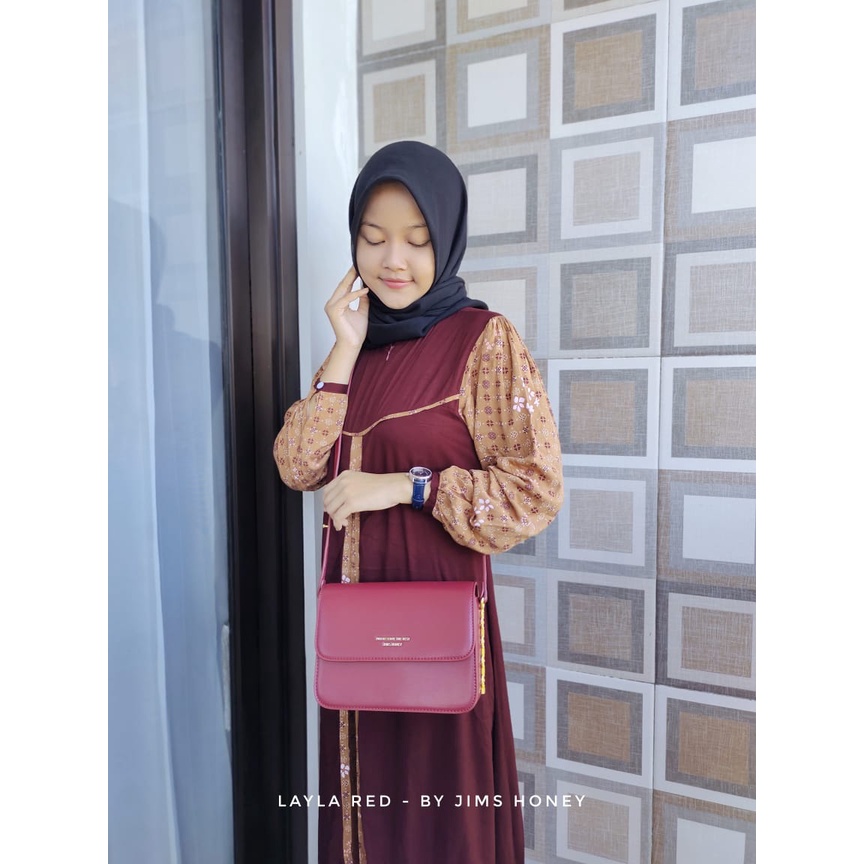 TAS WANITA LAYLA BAG JIMS HONEY (FREE EXCLUSIVE BOX)