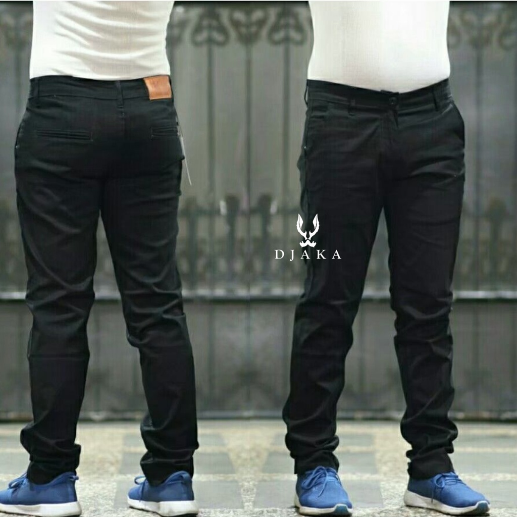 Celana Jeans Panjang Pria Cowok Denim Distro Premium Model Reguler Adem Nyaman Size 27-38