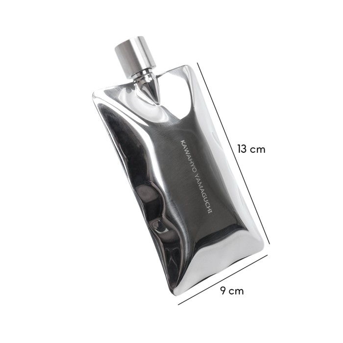 PALING LARIS - KAWAHYO YAMAGUCHI NOEL WIGGINS LIQUID FLASK - SILVER