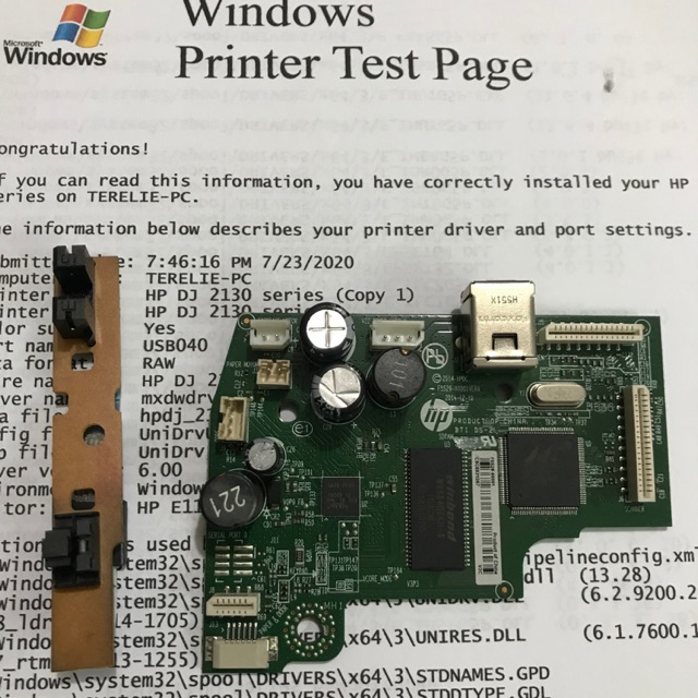 Mainboard Hp Deskjet Advantage 2135