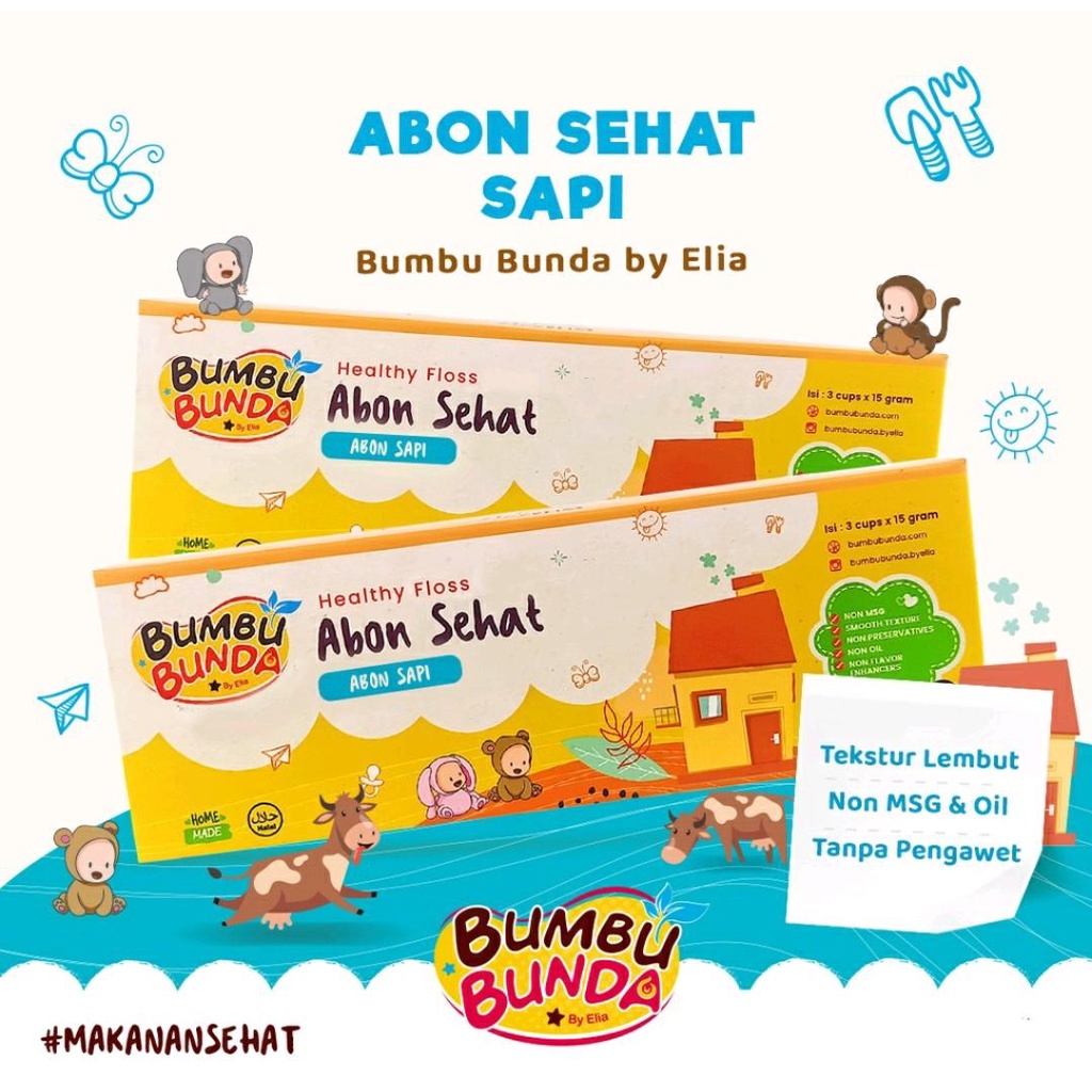 BUMBU BUNDA ABON 45GR / ABON ANAK