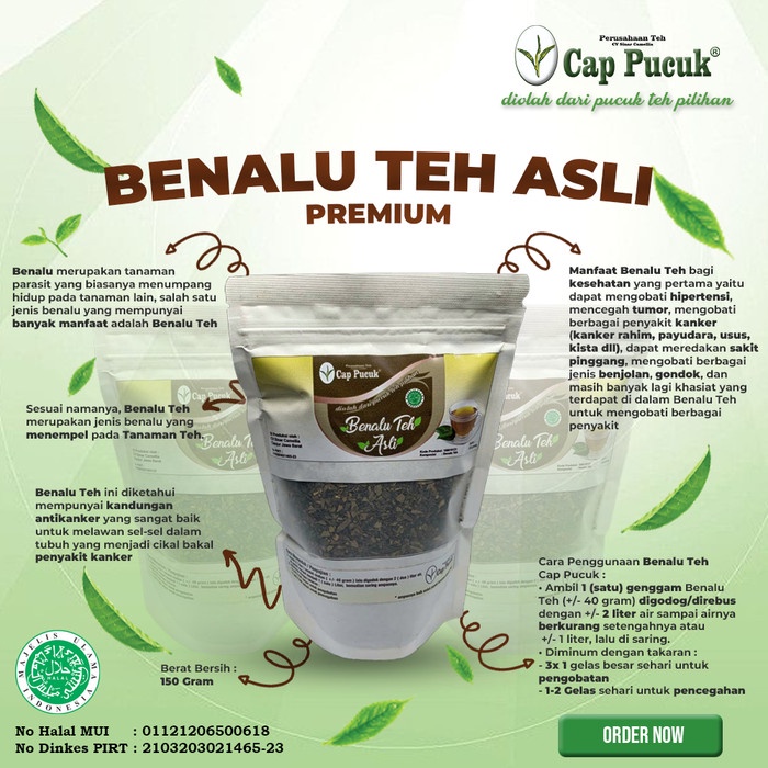 

(BISA COD) Benalu Teh Asli "Cap Pucuk" Premium
