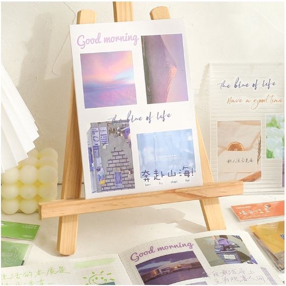 MaiMao PET Stickers - Colorful Scenery Series (40pcs)