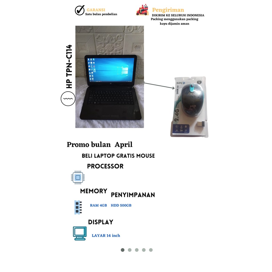 LAPTOP HP TPN-C114,LAPTOP SECOND,LAPTOP BEKAS,LAPTOP MURAH,LAPTOP KONSUMER,LAPTOP RAM 4GB