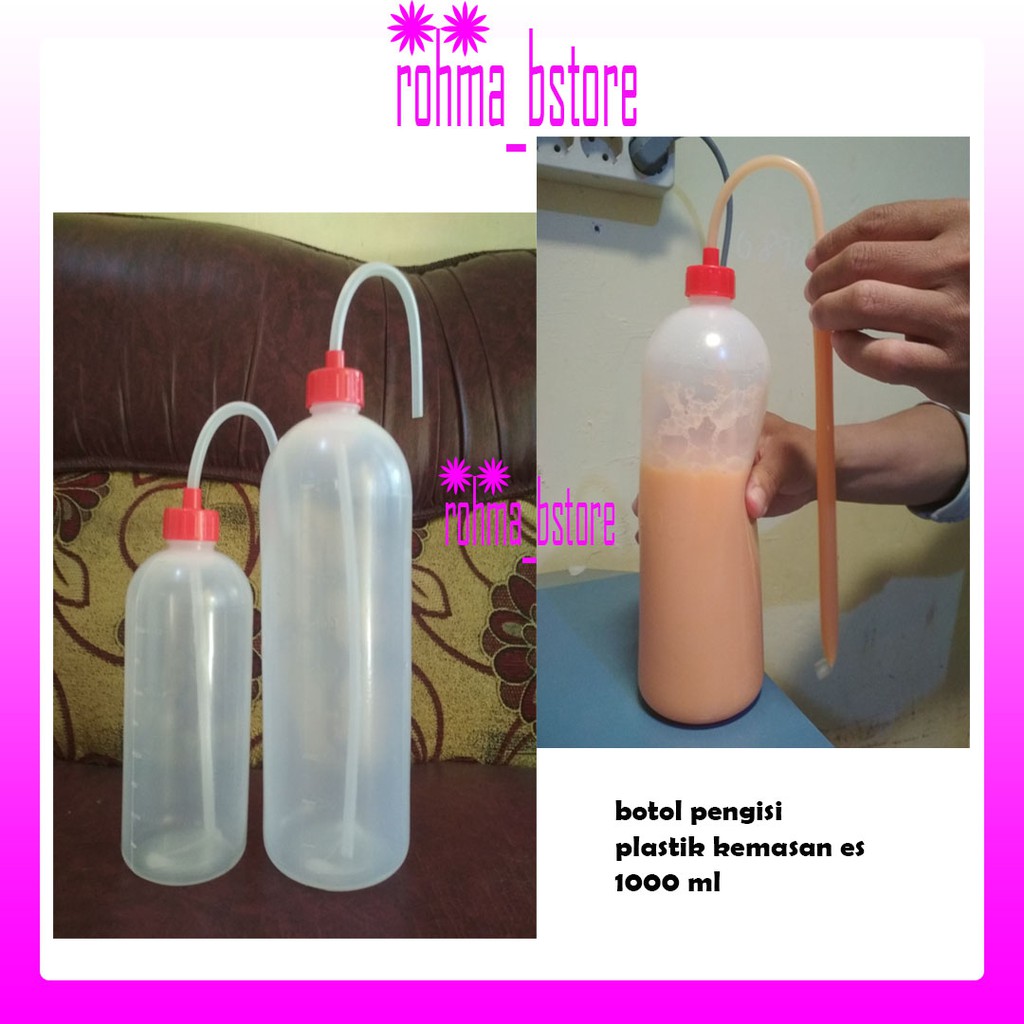 1000 ml Botol Pengisi Kemasan Es / Plastik Es / Plastik Es Pensil / Plastik Pensil /Pudot /Wawan /Es