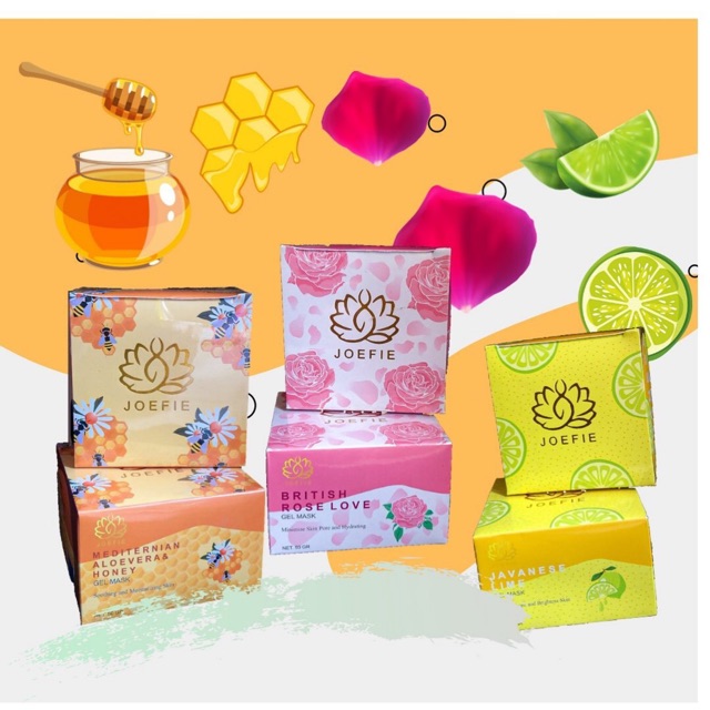 FREE 1 KUAS MASKER [RESELLER RESMI] Joefie gel mask