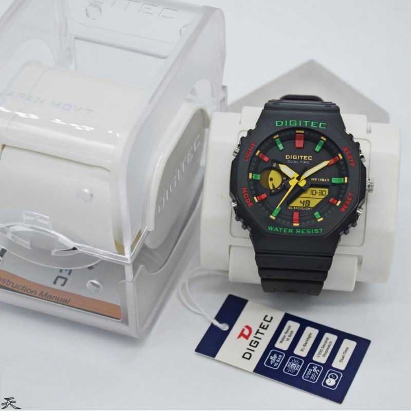 Jam Tangan Pria Digitec Original DG3119T New