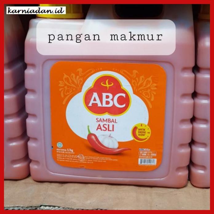 

Aneka-Sambal- Saus Sambal Abc 6Kg -Pedeeeeeezzzzzzz.