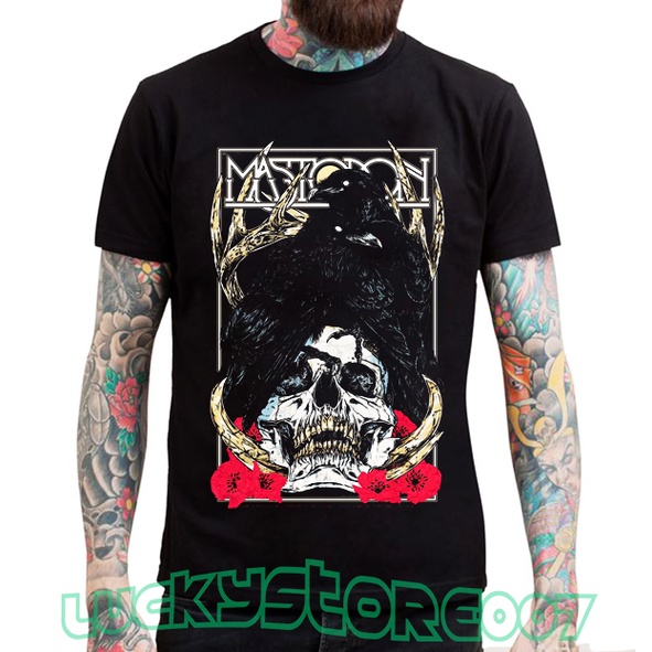 Kaos Distro Premium MASTODON FULL PRINT | KAOS PREMIUM HIGH QUALITY | KAOS BAND METAL | KAOS BAND RO