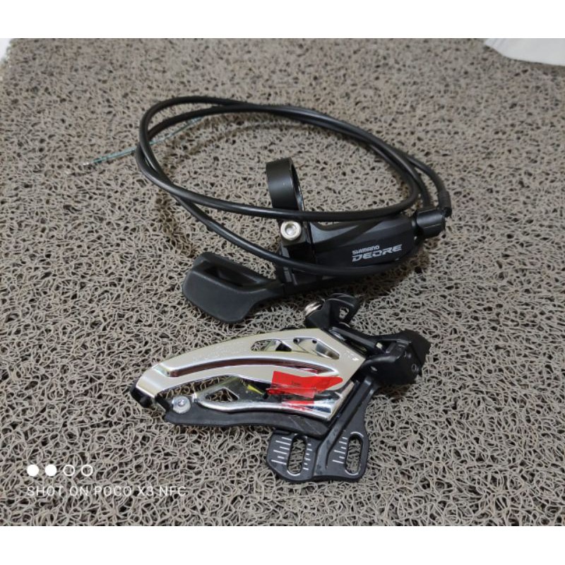 Shifter + FD Shimano Deore 2speed copotan Xtrada 6 2021 like new