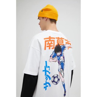 (Full PriceTag) Pull&bear x Nasa Tsubasa Oozora Tshirt ...