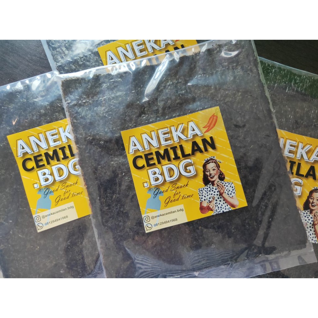 

Nori rumput laut isi 5 lembar