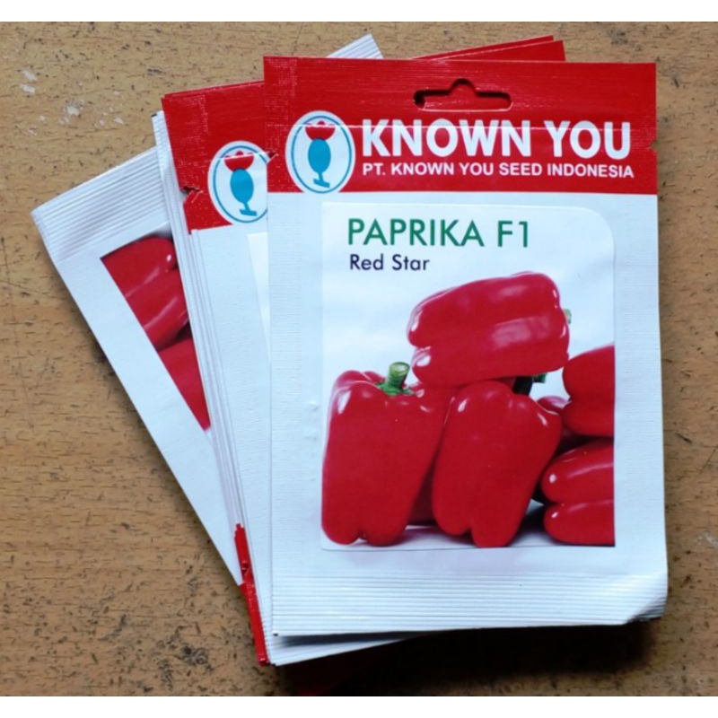 benih paprika know you seed / benih paprika red star F1