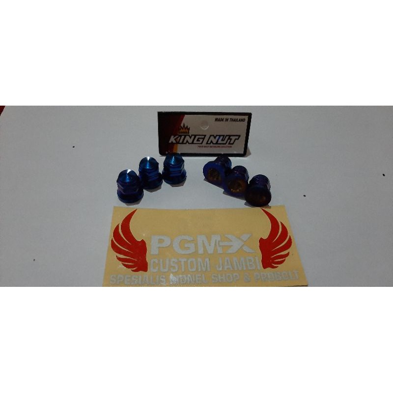 Mur Probolt Topi 12mm Stainless Steel Blue Original Thailand