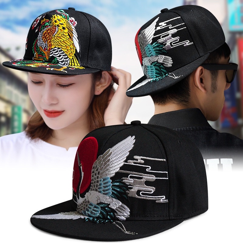 TOPI SNAPBACK IMPORT ASIA KOREA JEPANG SUKAJAN HARAJUKU BORDIR JY12