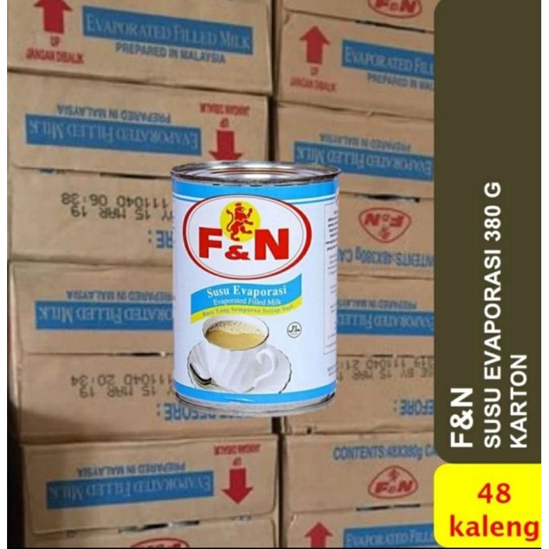 

susu evaporated f&n 48pcs