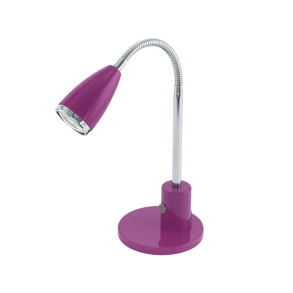 Lampu Meja / Lampu Belajar Eglo Fox Warna Ungu