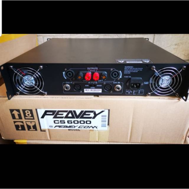 PROMO MURAH POWER AMPLIFIER PEAVEY CS6000/CS 6000 GRADE A