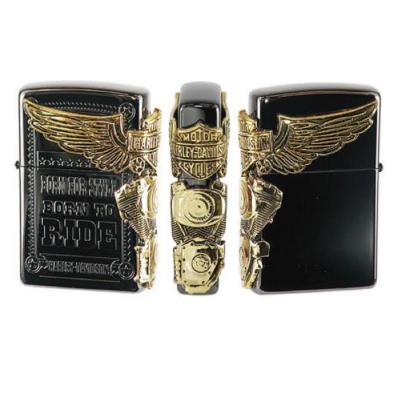 Original Zippo HDP - 48 Harley Davidson 3D Limited Edition