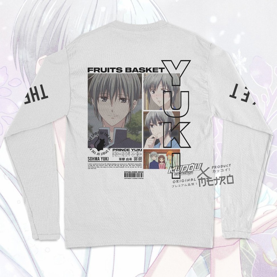 Longsleeve Sohma V2 Yuki Anime Manga Fruits Basket Premium