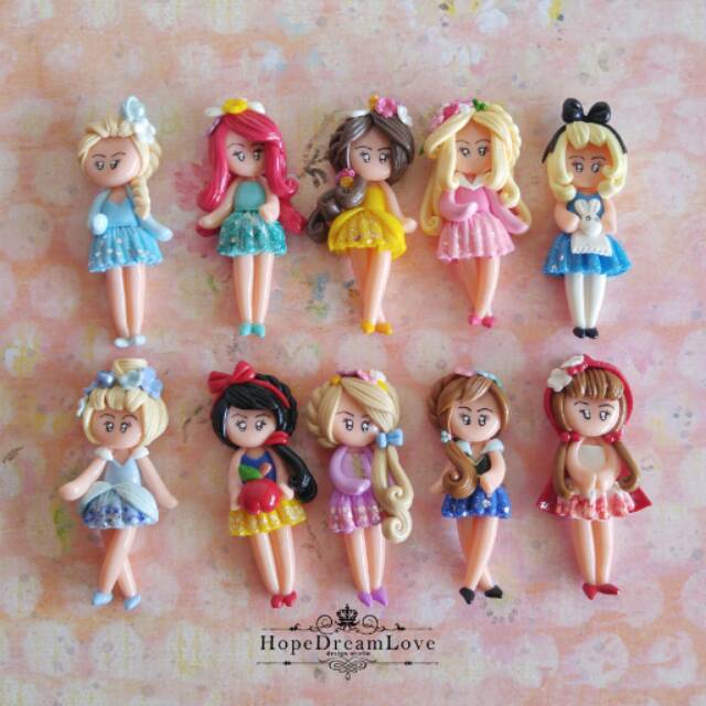 clay doll set