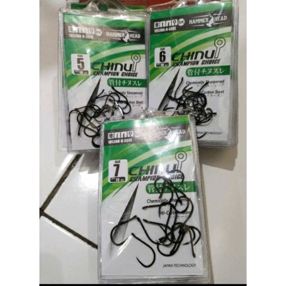 Kail hammer head Chinu Champion Choice1053 kail Tanpa ryut Mata kail Mata pancing