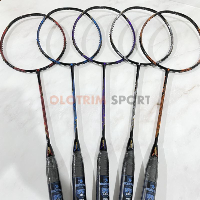 Raket Badminton Moderu Torpedo 22 35lbs Original