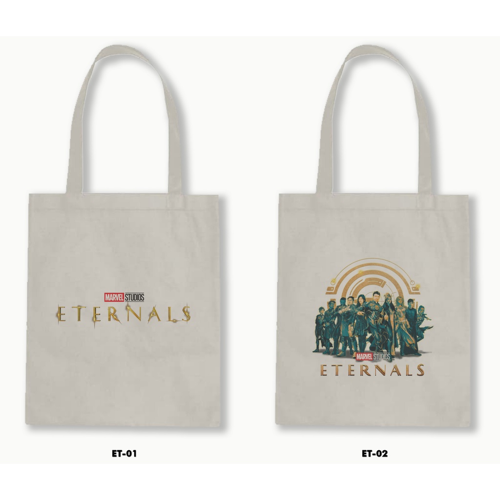 TOTE BAG BLACU - ETERNALS / MARVEL