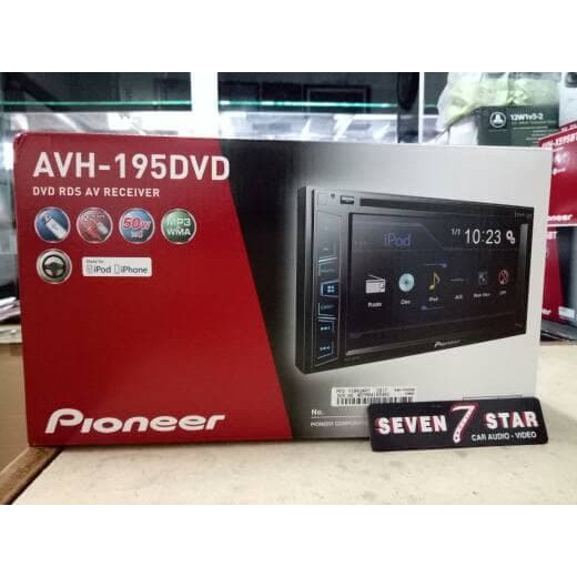 PIONEER AVH 195 DVD / TV DOUBLE DIN / SALE 