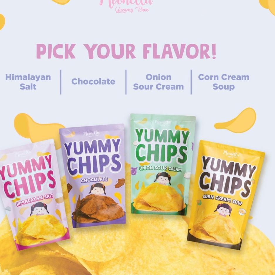 

WOW MURAH Yummy Chips - Family Pack - Keripik Kentang isi 4 YYY...